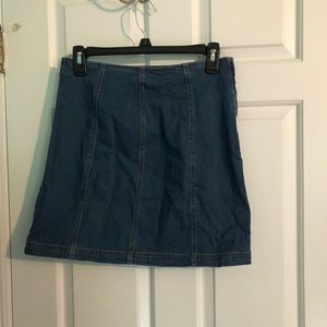 Kendall and Kylie denim mini skirt